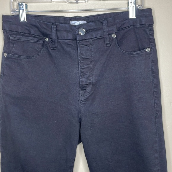 GOOD AMERICAN Jeans Black High Rise Stretchy Denim Essential Basic 5 Pocket 14 - Picture 3 of 12